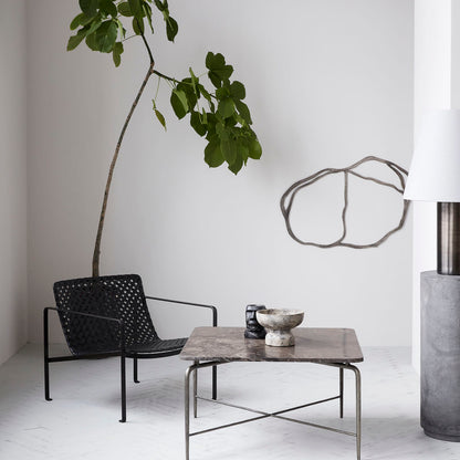 House Doctor - Coffee table, Square, Brown - l: 80 cm, w: 80 cm, h: 45 cm