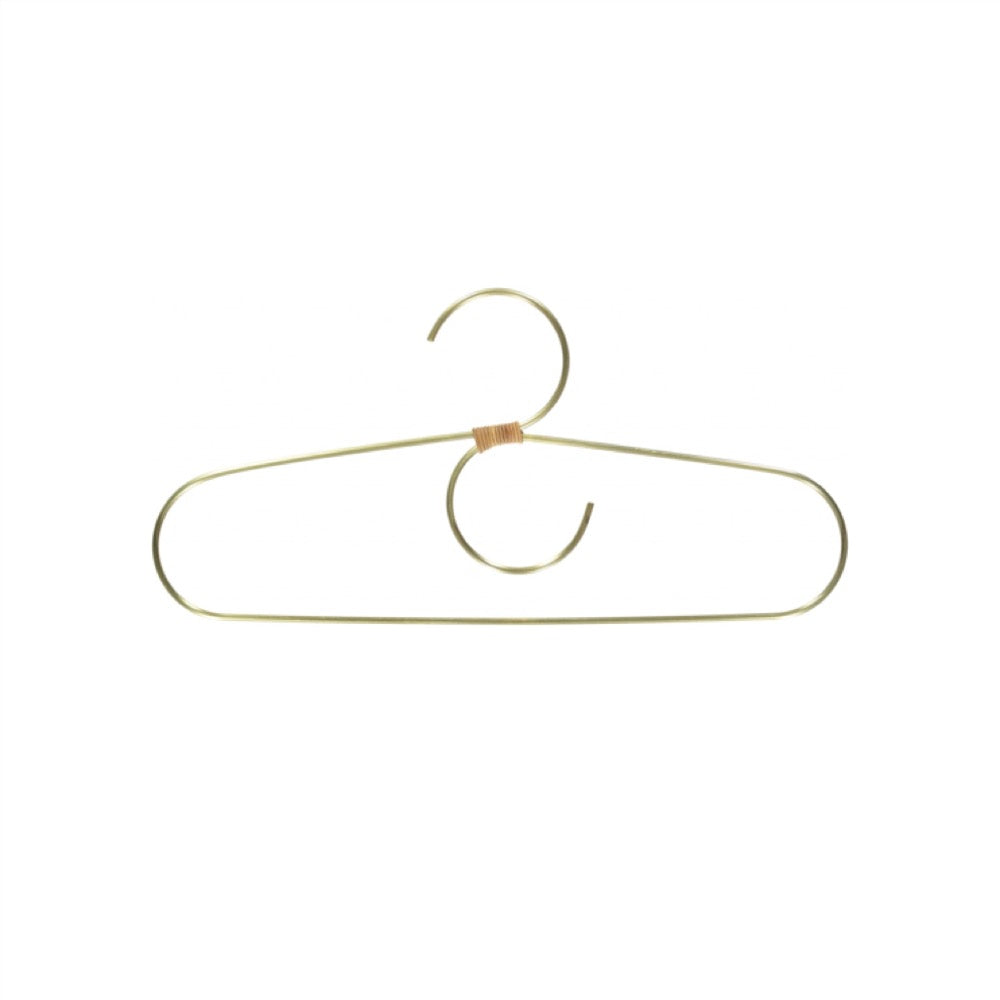 OYOY LIVING Fuku Hanger - Pack of 2 - Messing