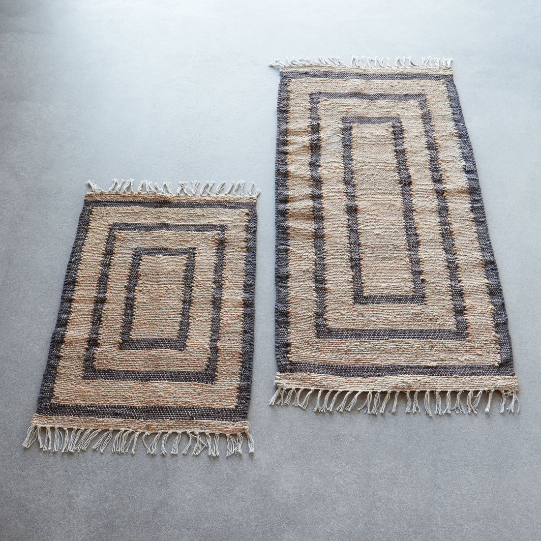 House Doctor - Carpet, Leah, Natural - L: 90 cm, W: 60 cm