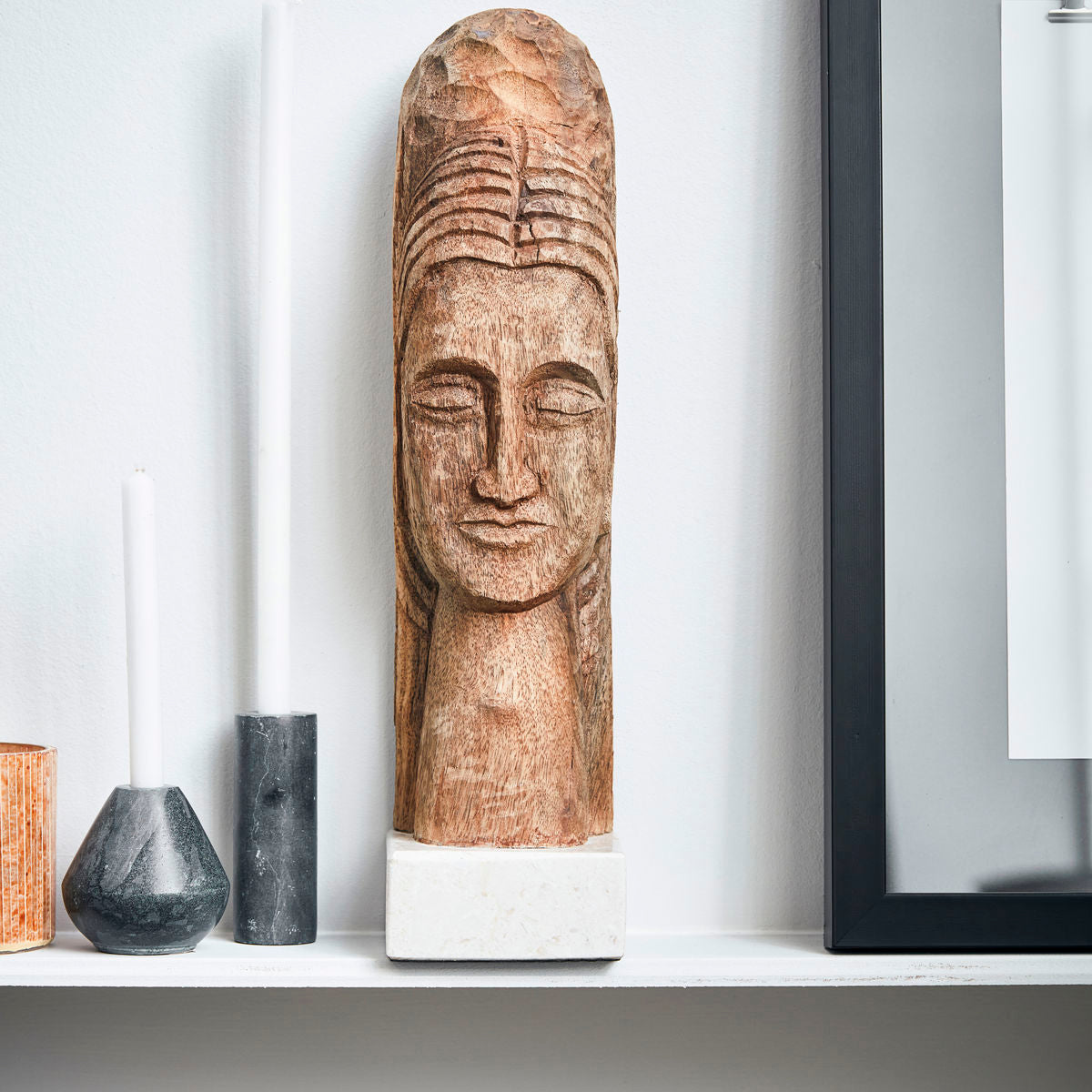 House Doctor - Artwork, Mindful, Natural - w: 9 cm, h: 36 cm