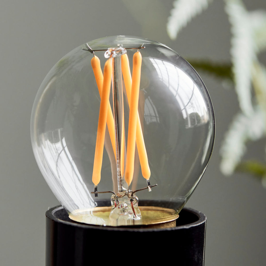 House Doctor-LED bulb, Krone, Ready-h : 7.5 cm, dia : 4.5 cm