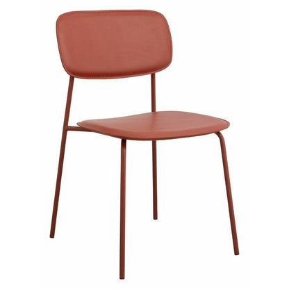 Nordal ESA dining chair - rust red