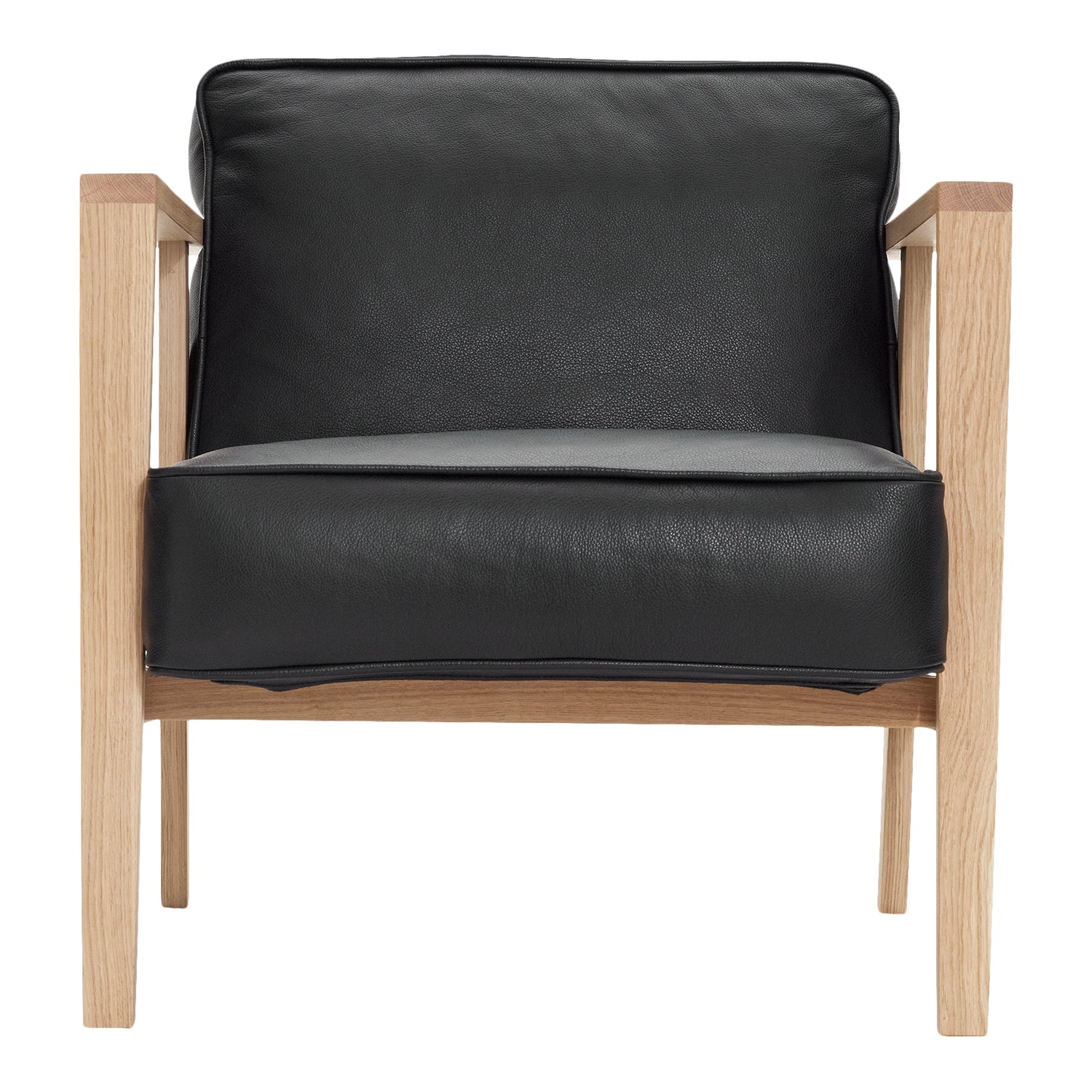 Andersen Furniture - LC1 Loungestol - sort læder/stel i eg - Andersen Furniture - DesignGaragen.dk