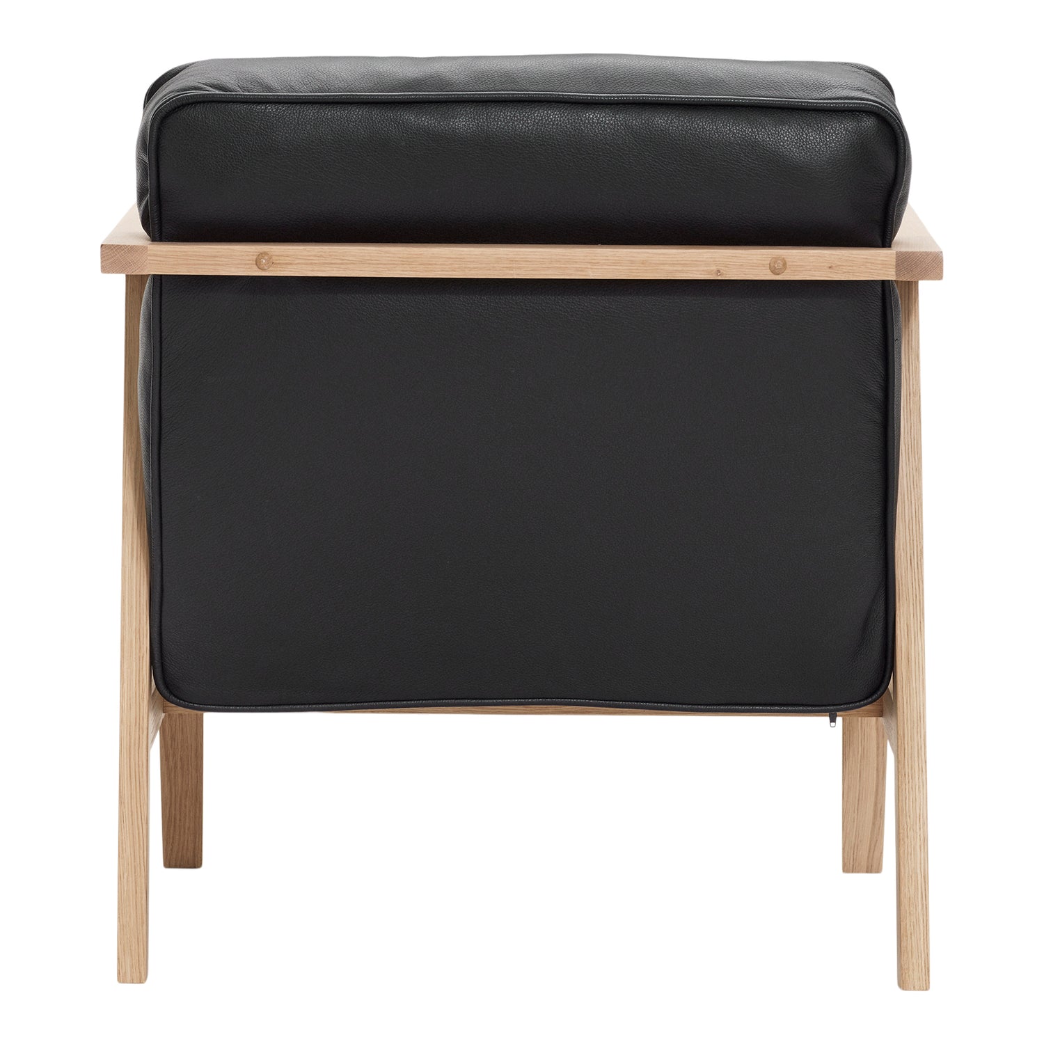 Andersen Furniture - LC1 Lounge chair - black leather/frame in oak