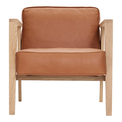 Andersen Furniture - LC1 Lounge chair - cognac leather/frame in oak