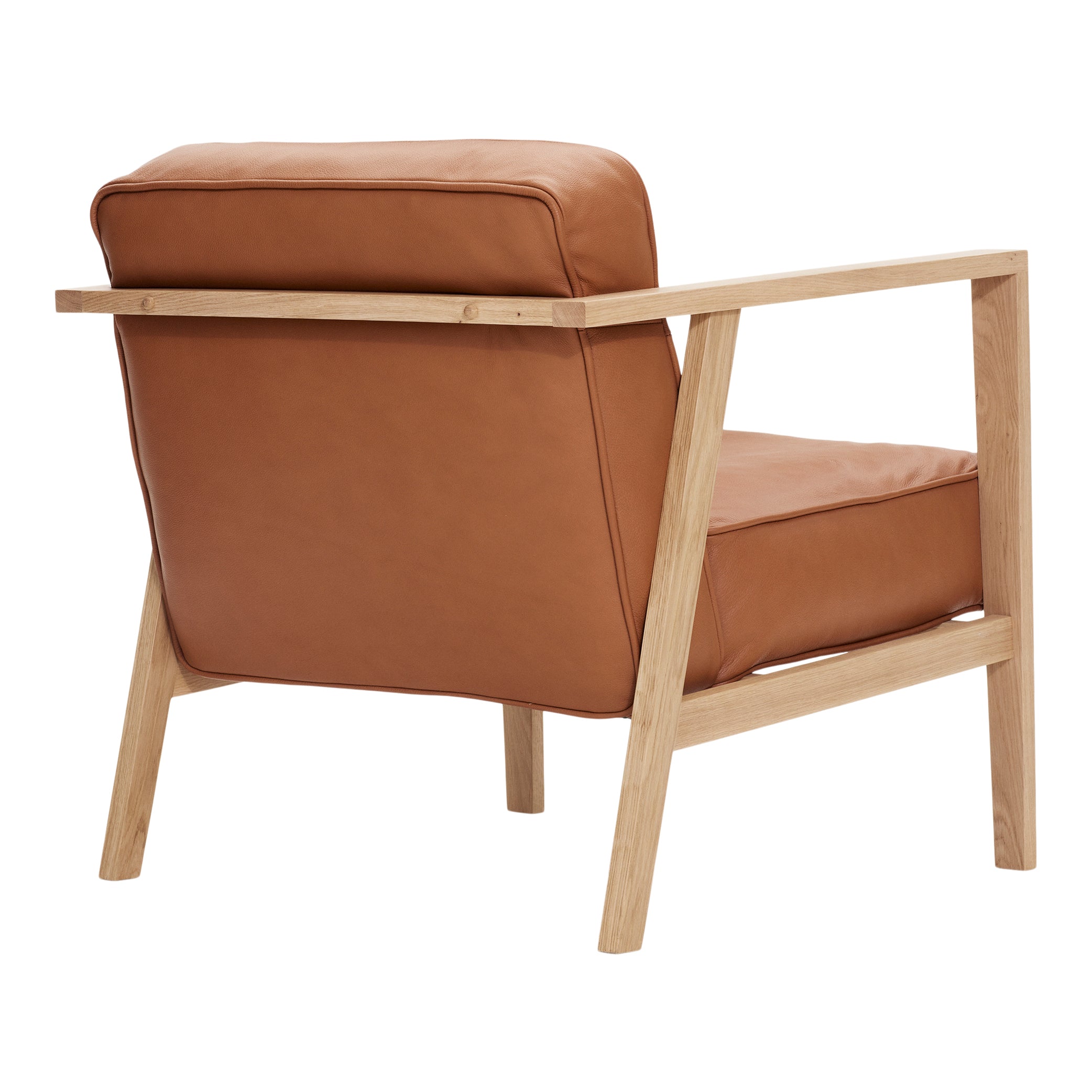 Andersen Furniture - LC1 Lounge chair - cognac leather/frame in oak