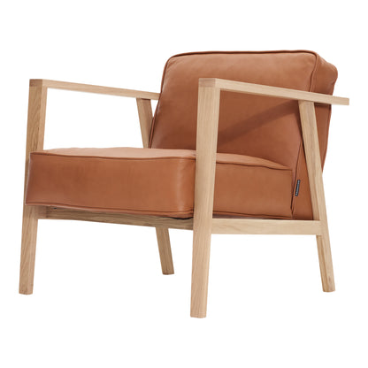 Andersen Furniture - LC1 Lounge chair - cognac leather/frame in oak