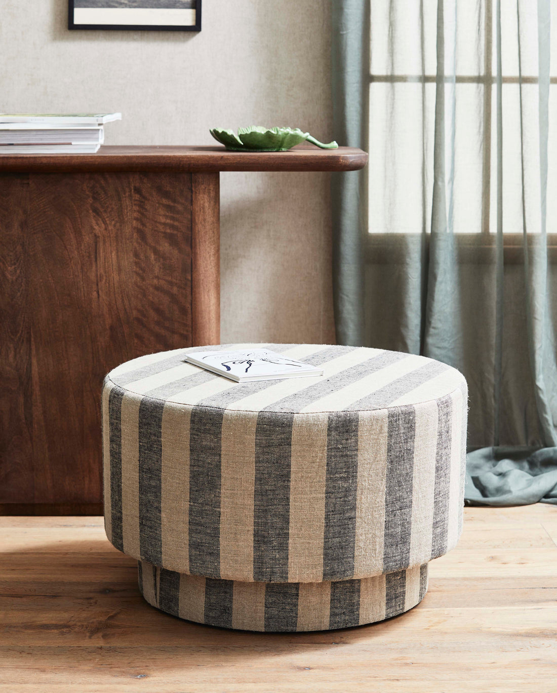 LADOGA pouf - beige/grey