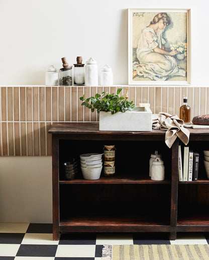 Woodie sideboard in recycled tree - brown