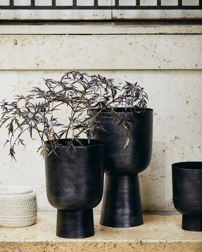 Galoa herbal pot, m - anthracite
