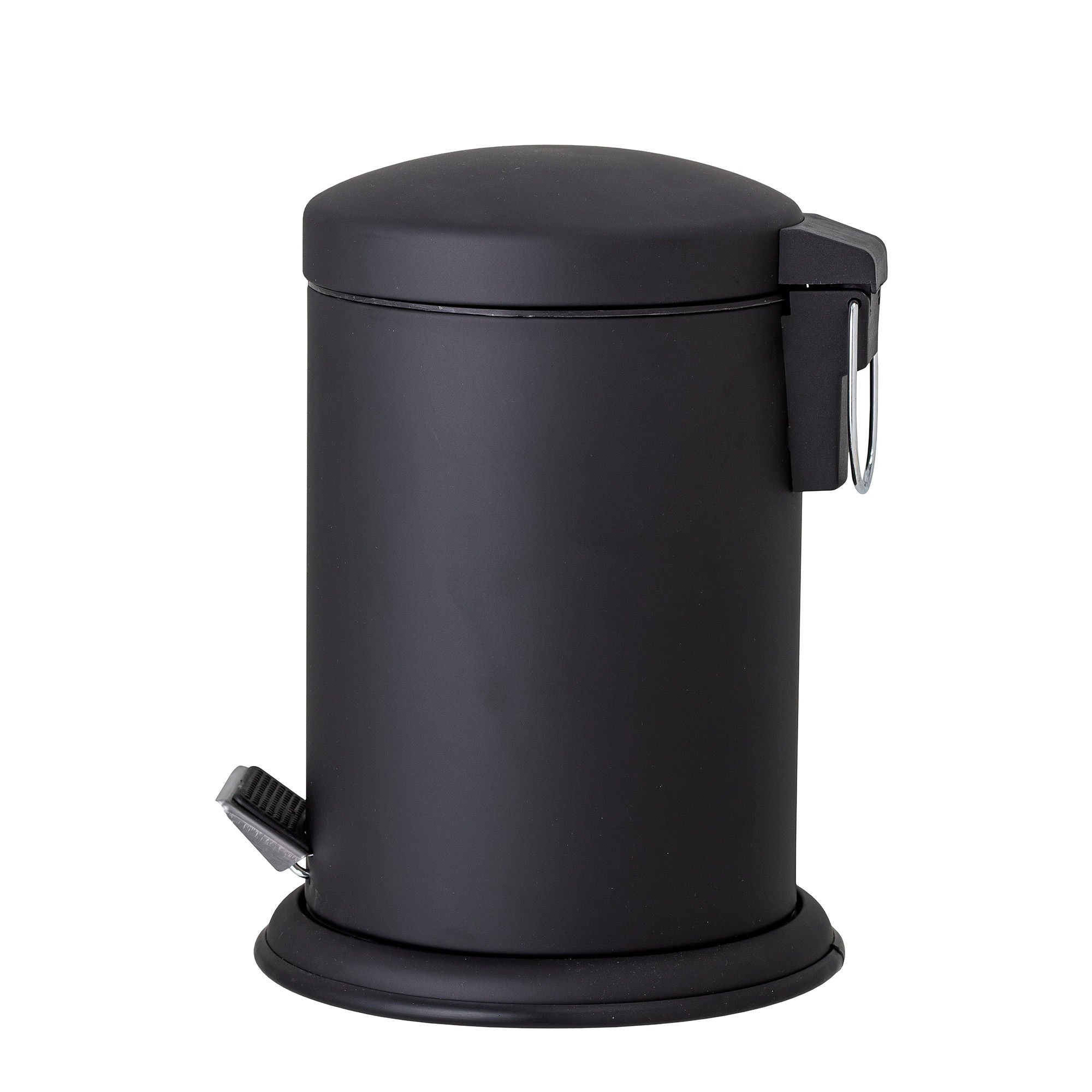 Bloomingville Loupi Waste bin, Black, Stainless steel