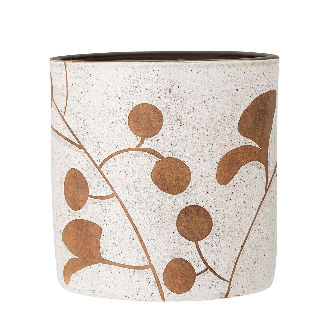 Bloomingville Janis Deko herbal pot, white, terracotta