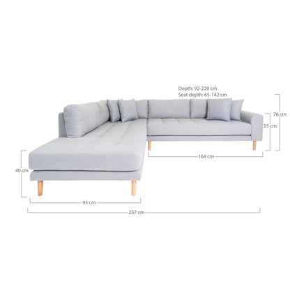 House Nordic - Lido Corner sofa open end