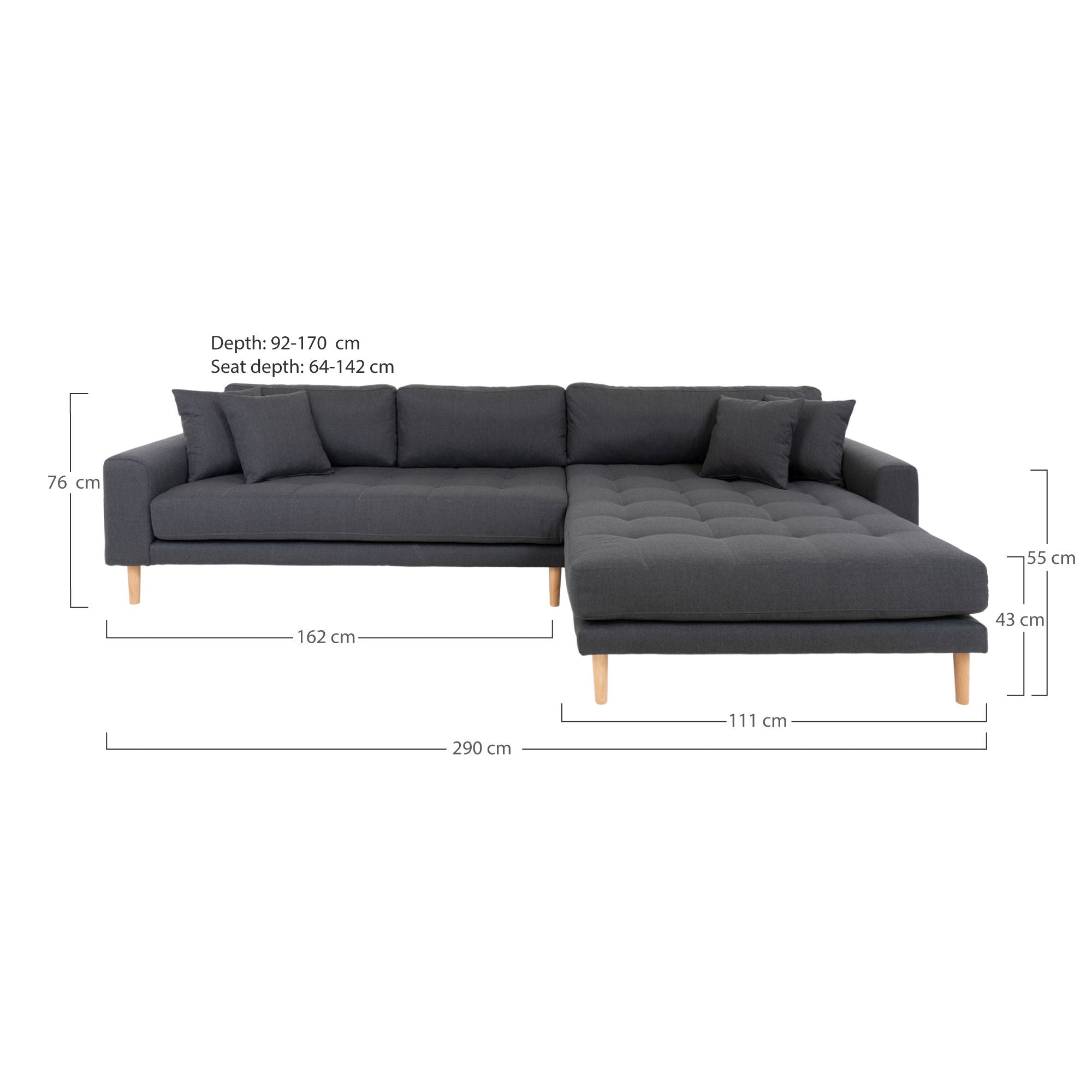 House Nordic - Lido Lounge Sofa