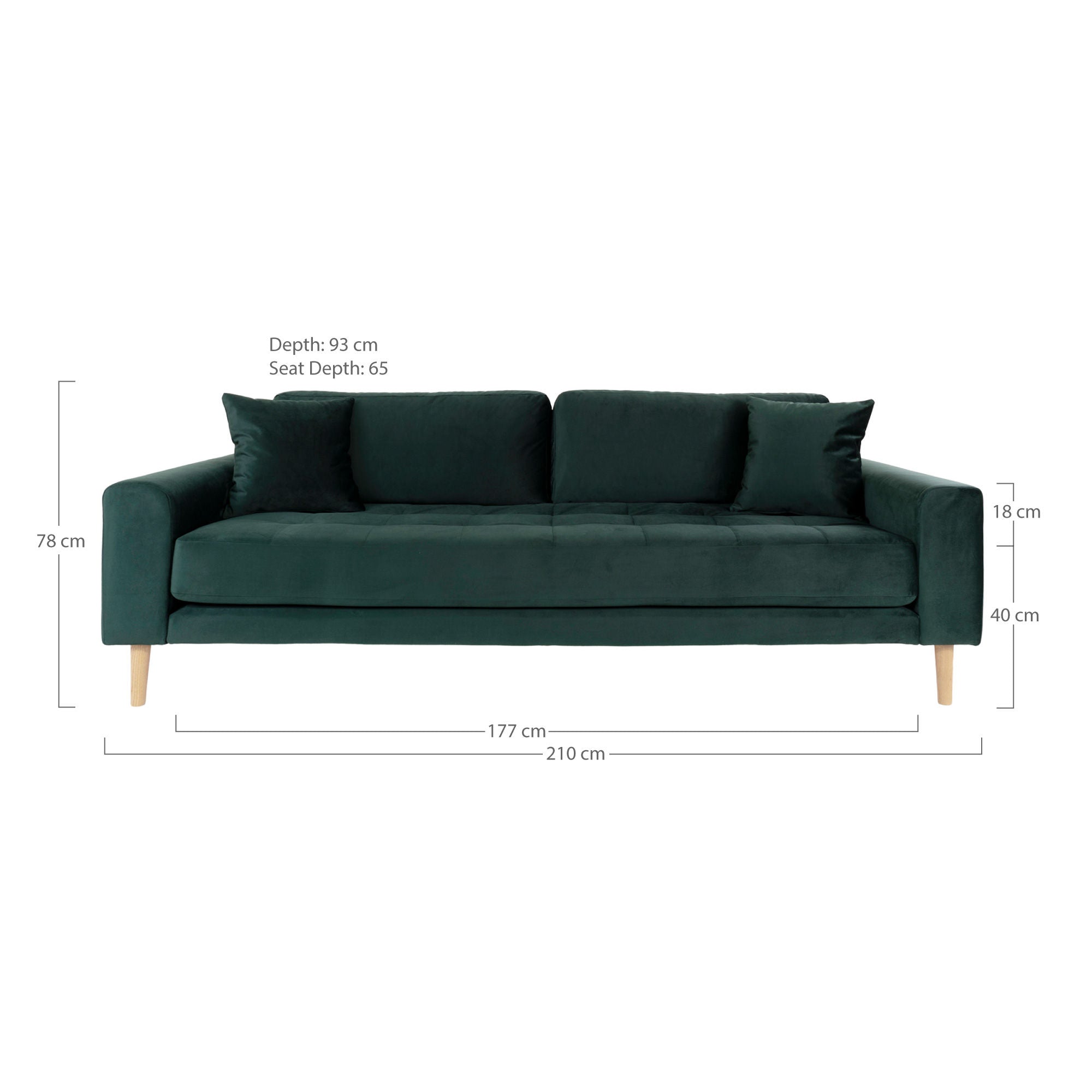 House Nordic - Lido 3 person sofa