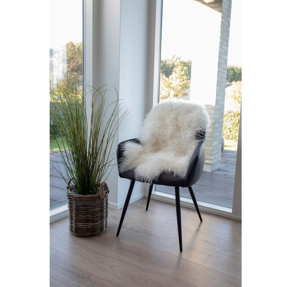 Mongolian leather - Mongolian leather, nature, 50x90 cm