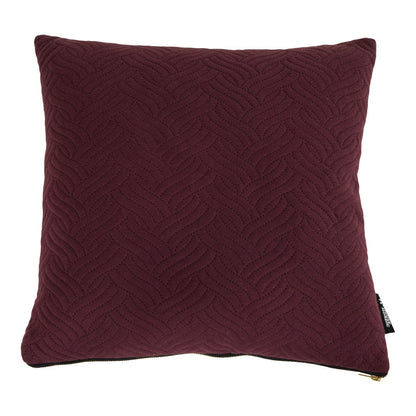 Ferrel Pillow - Pillow in burgundy red, 45x45cm