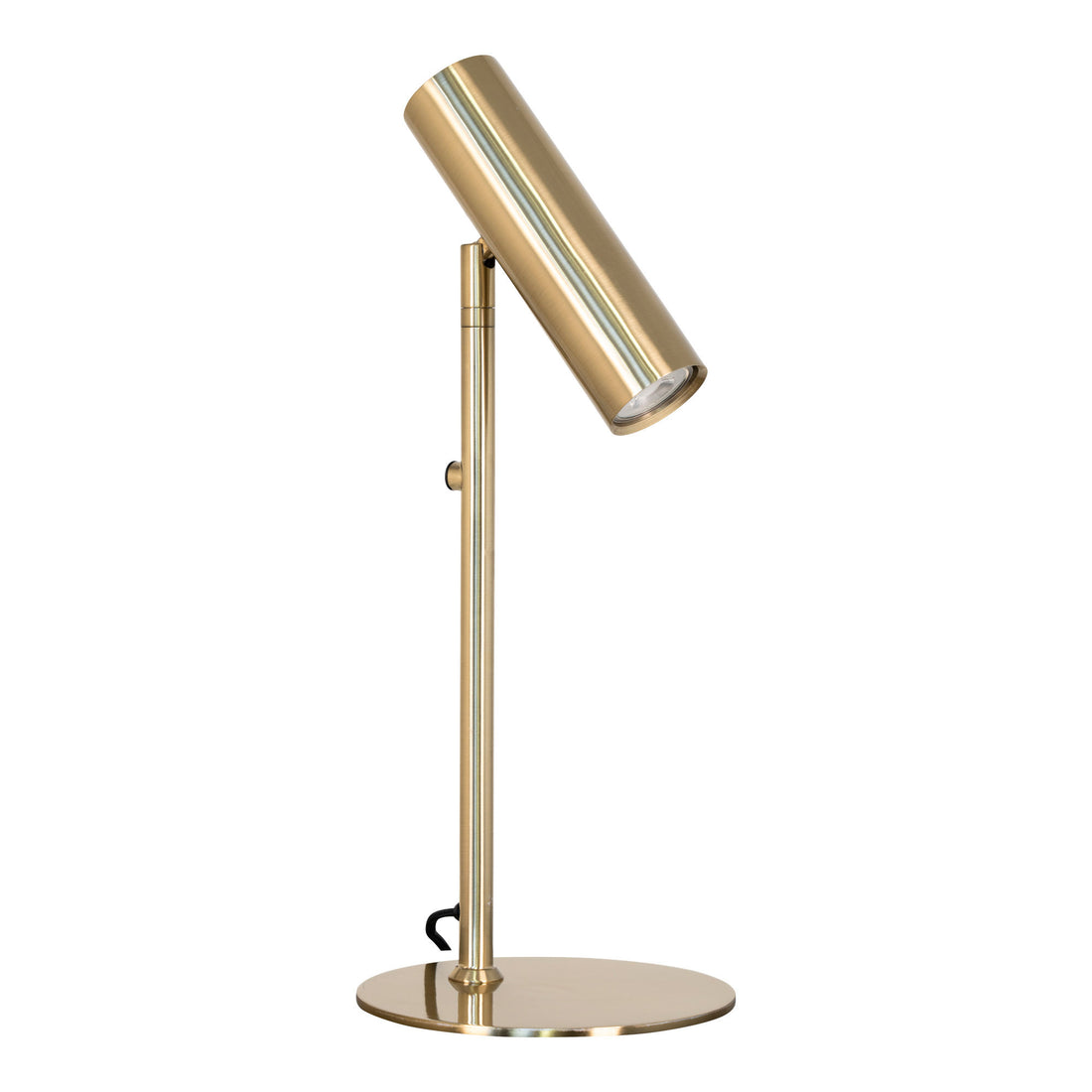 Paris Table lamp - Lamp in brass with fabric cord of 200 cm Pear: GU10/5W LED IP20 - 1 - pcs