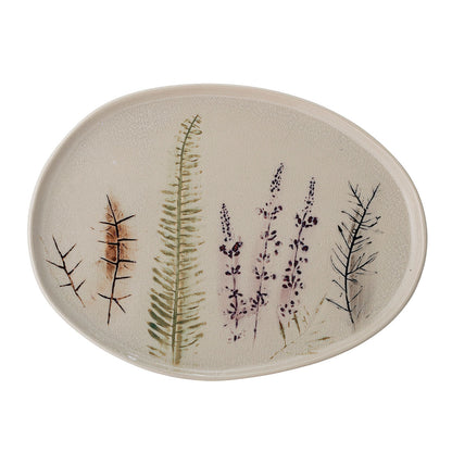 Bloomingville Bea serving dish, nature, stoneware