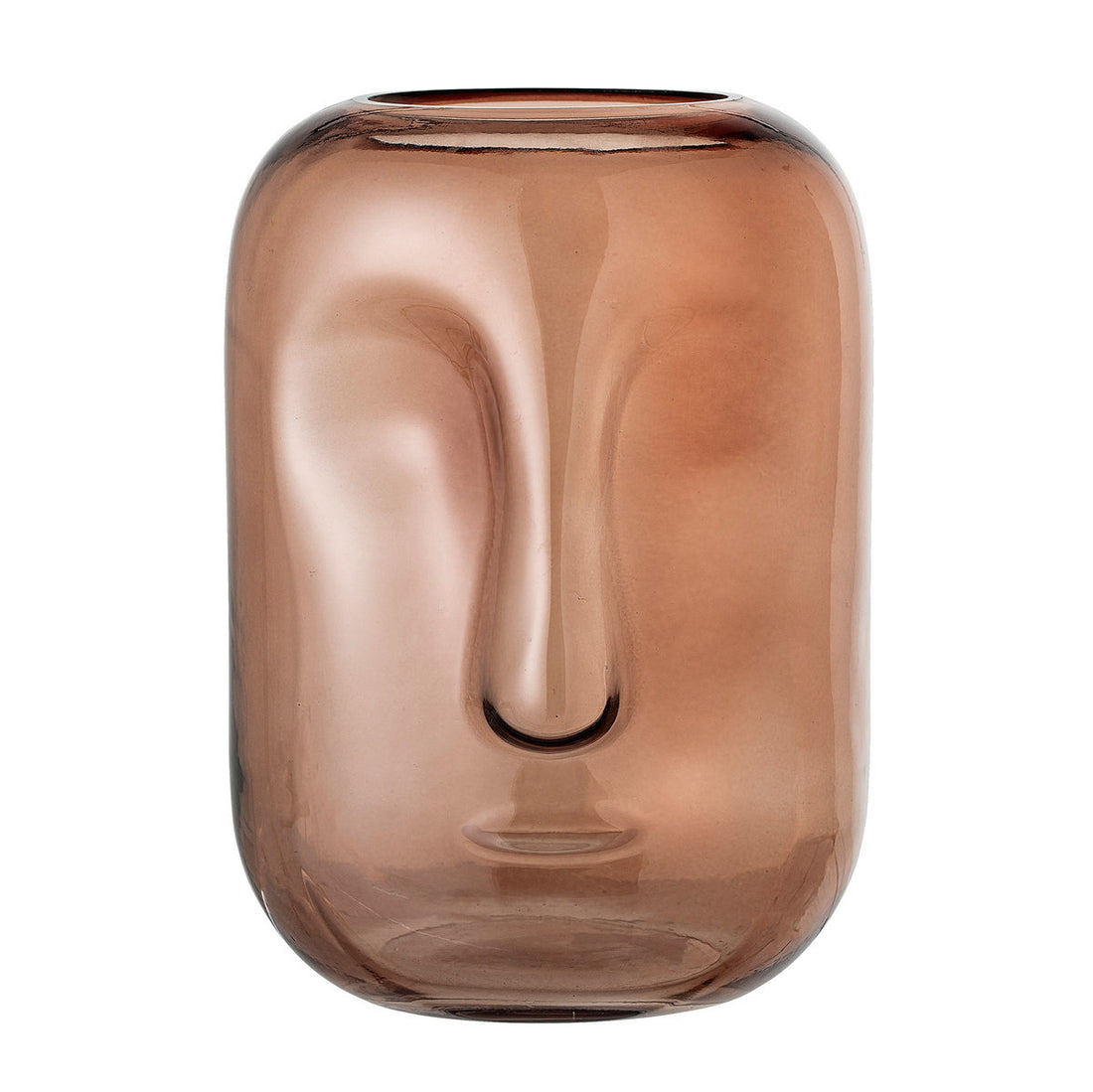 Bloomingville Amida Vase, Brown, Glass