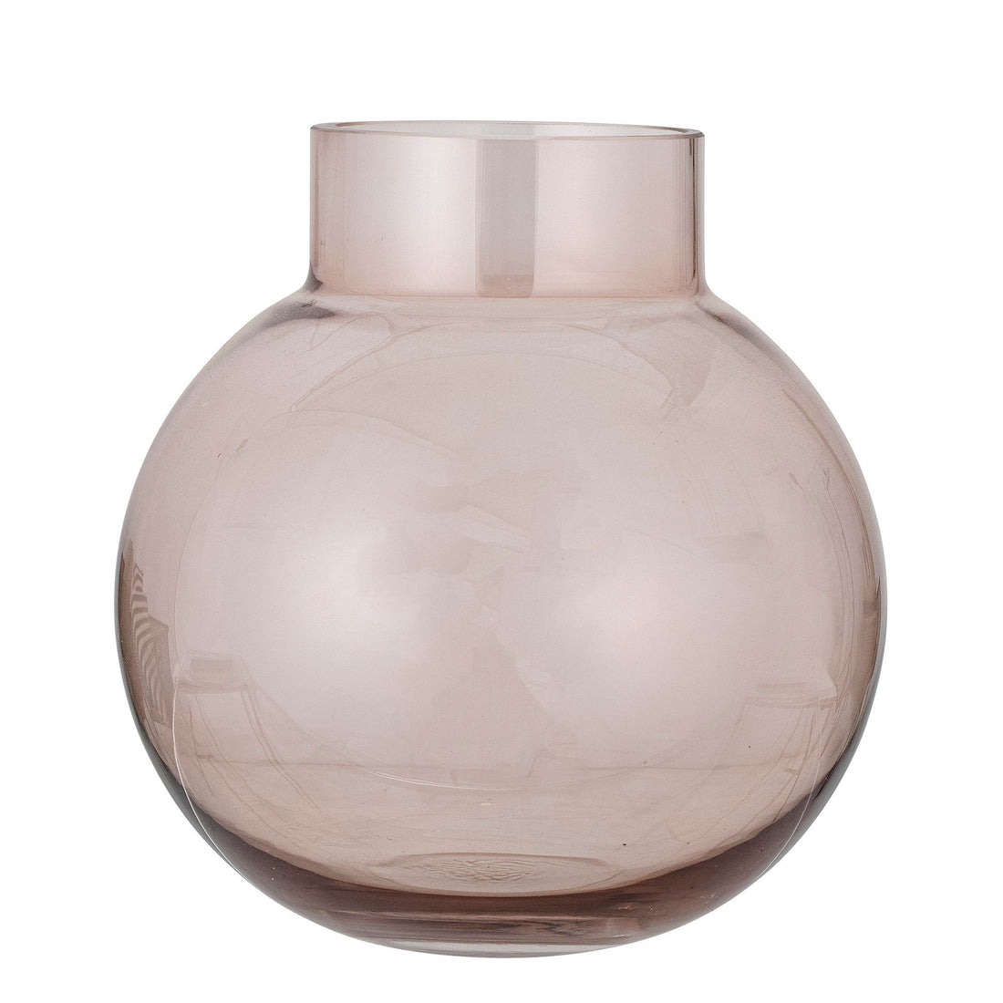 Bloomingville Renato Vase, Pink, Glass