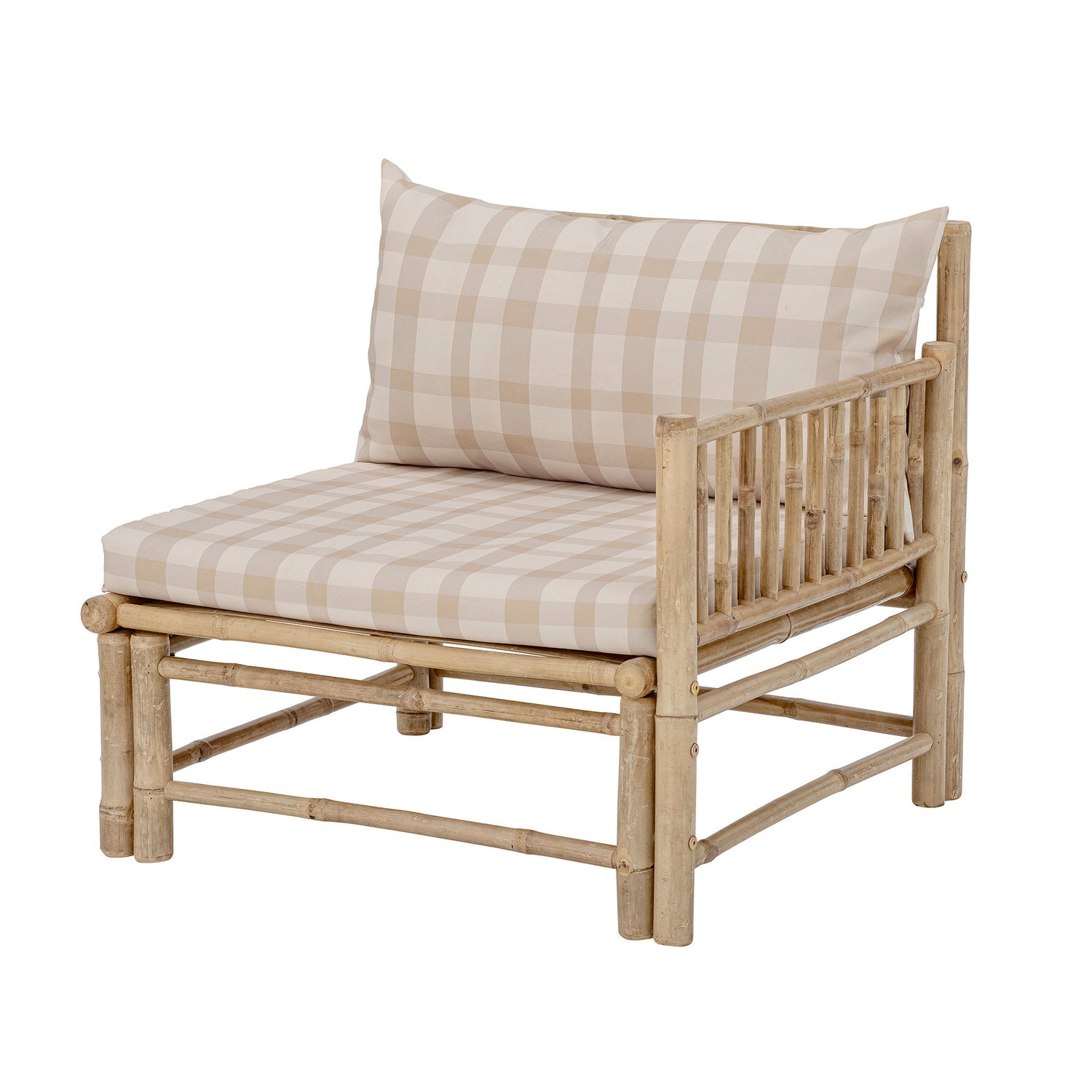 Bloomingville Corfu Module Sofa Right Corner, Nature, Bamboo