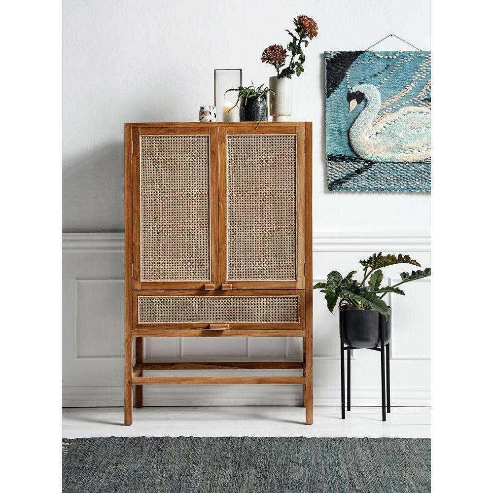 Nordal Plantestativ i jern - H60 cm - sort / oxyderet - Nordal - DesignGaragen.dk