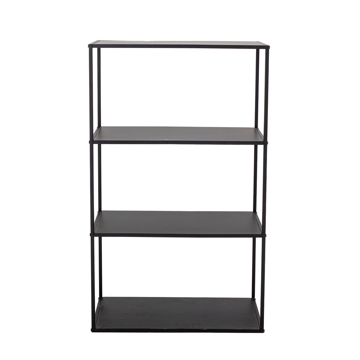 Bloomingville Ves Shelf, Black, Metal B: 35cm, H: 103cm, L: 60cm