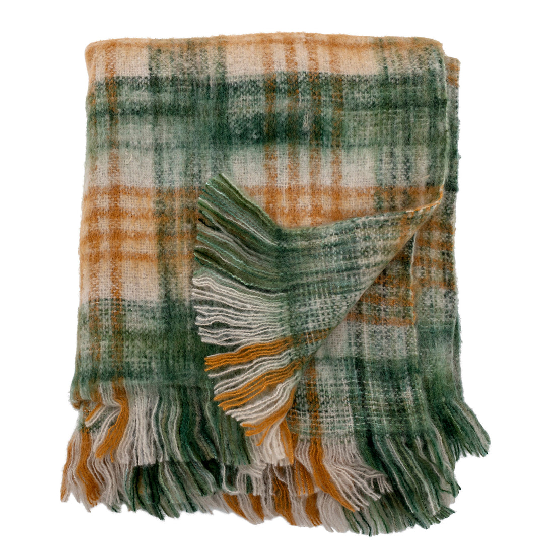 Creative Collection Baloo Plaid, Green, Acrylic