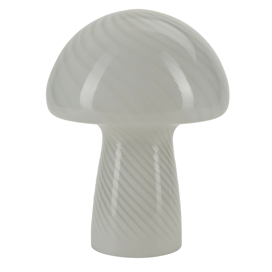 Bahne - Fungal lamp / Mushroom Table lamp, white - H32 cm.