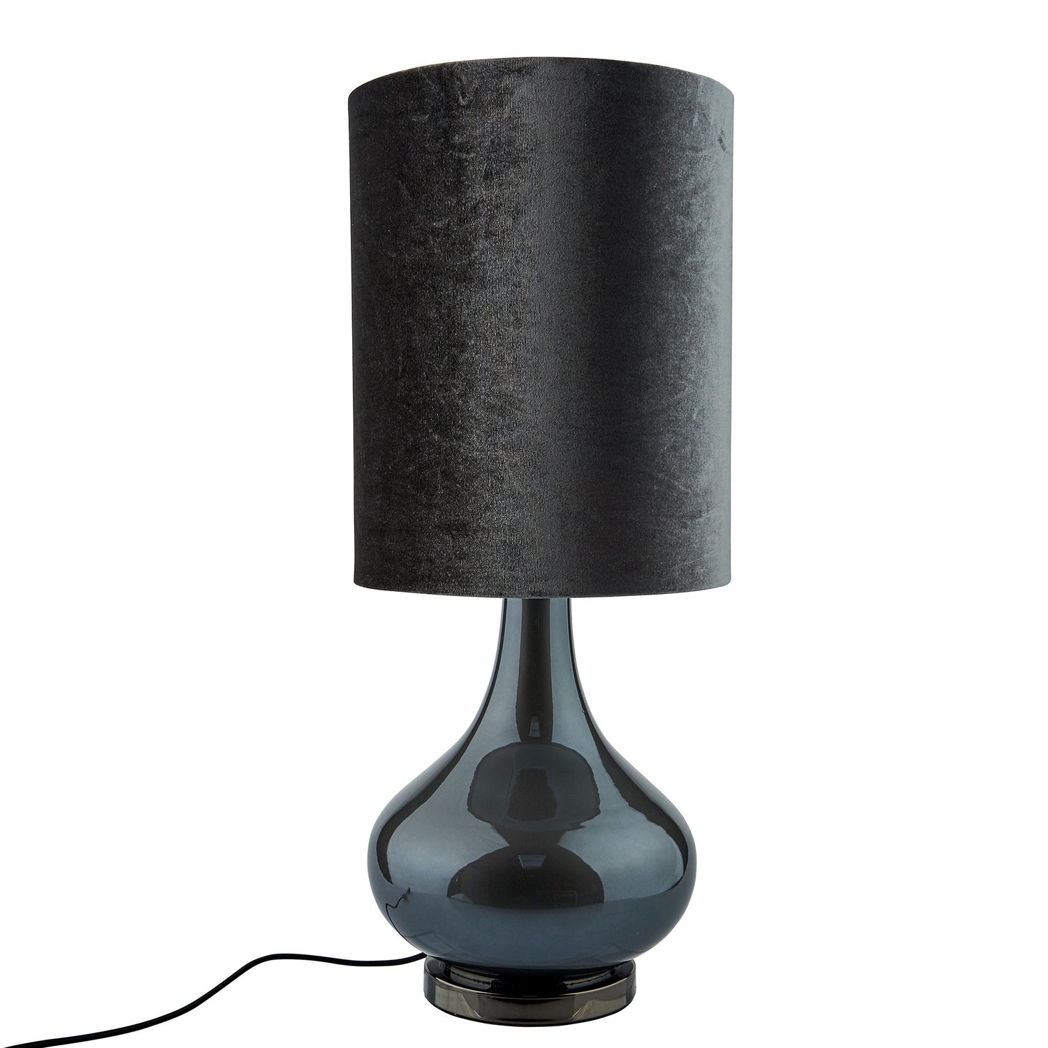 Margit Brandt MB LAMP WITH VELOR SHADE