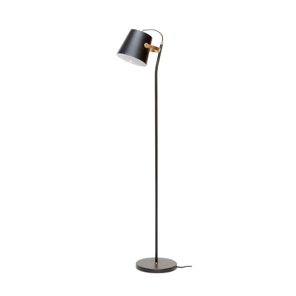 Hübsch Architect floor lamp black/brass color