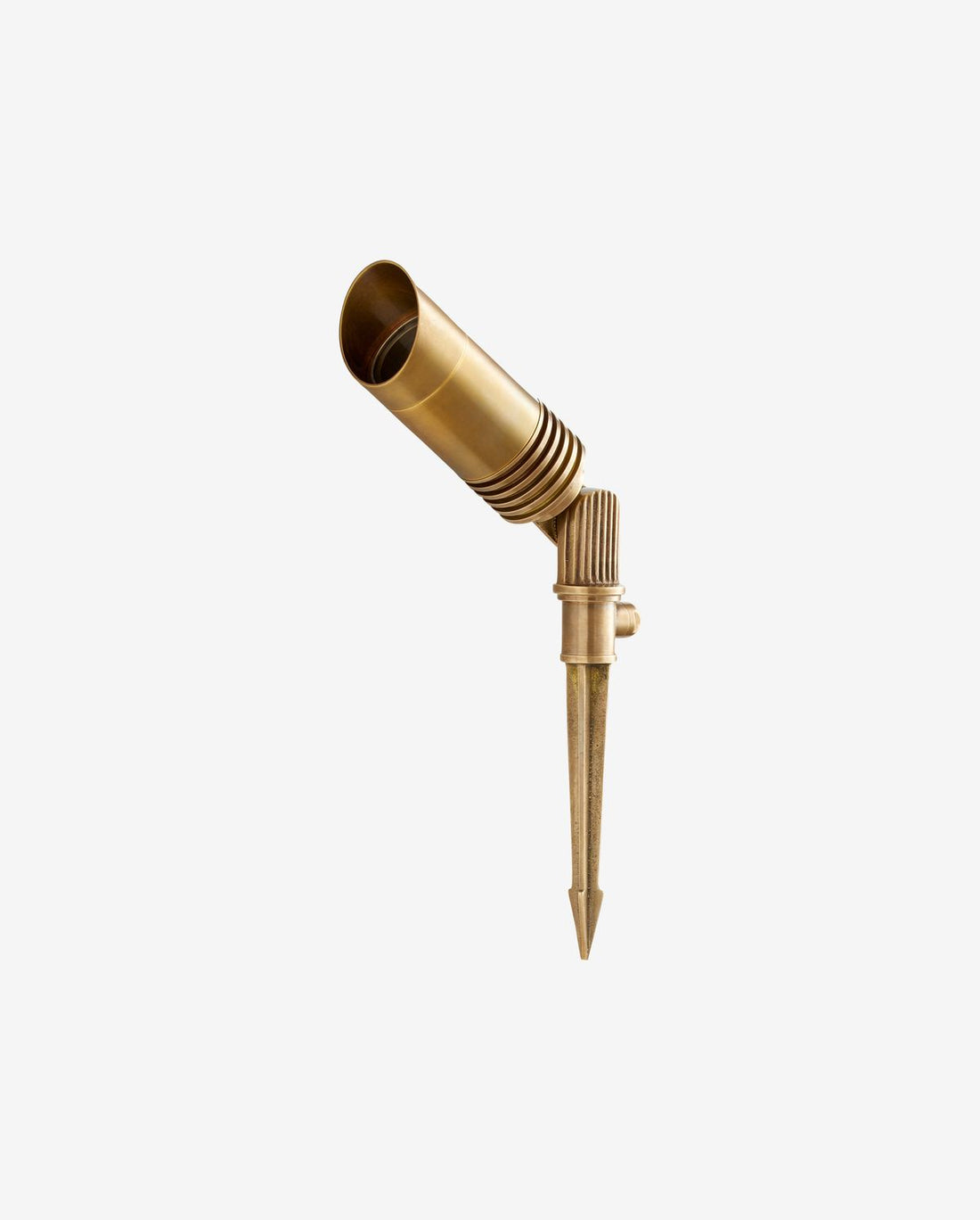 Bragi outdoor lamp with skewer - brass
