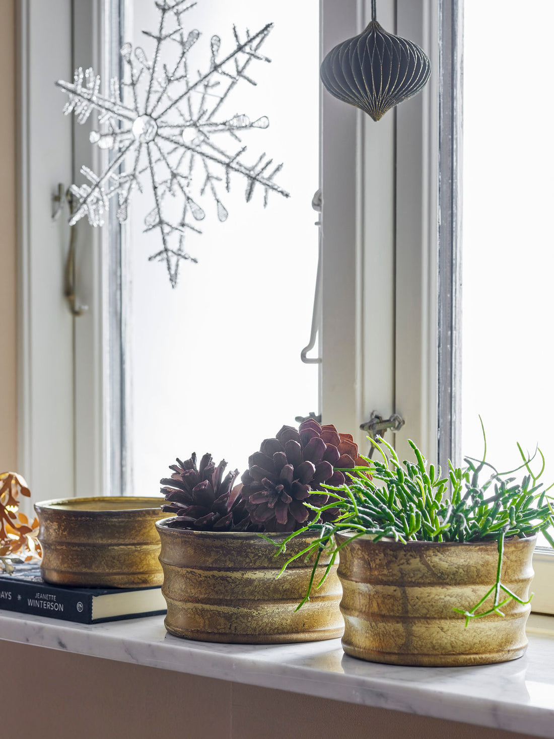 Bloomingville Lucilla Urtepotteskjuler, Guld, Metal - Bloomingville - DesignGaragen.dk