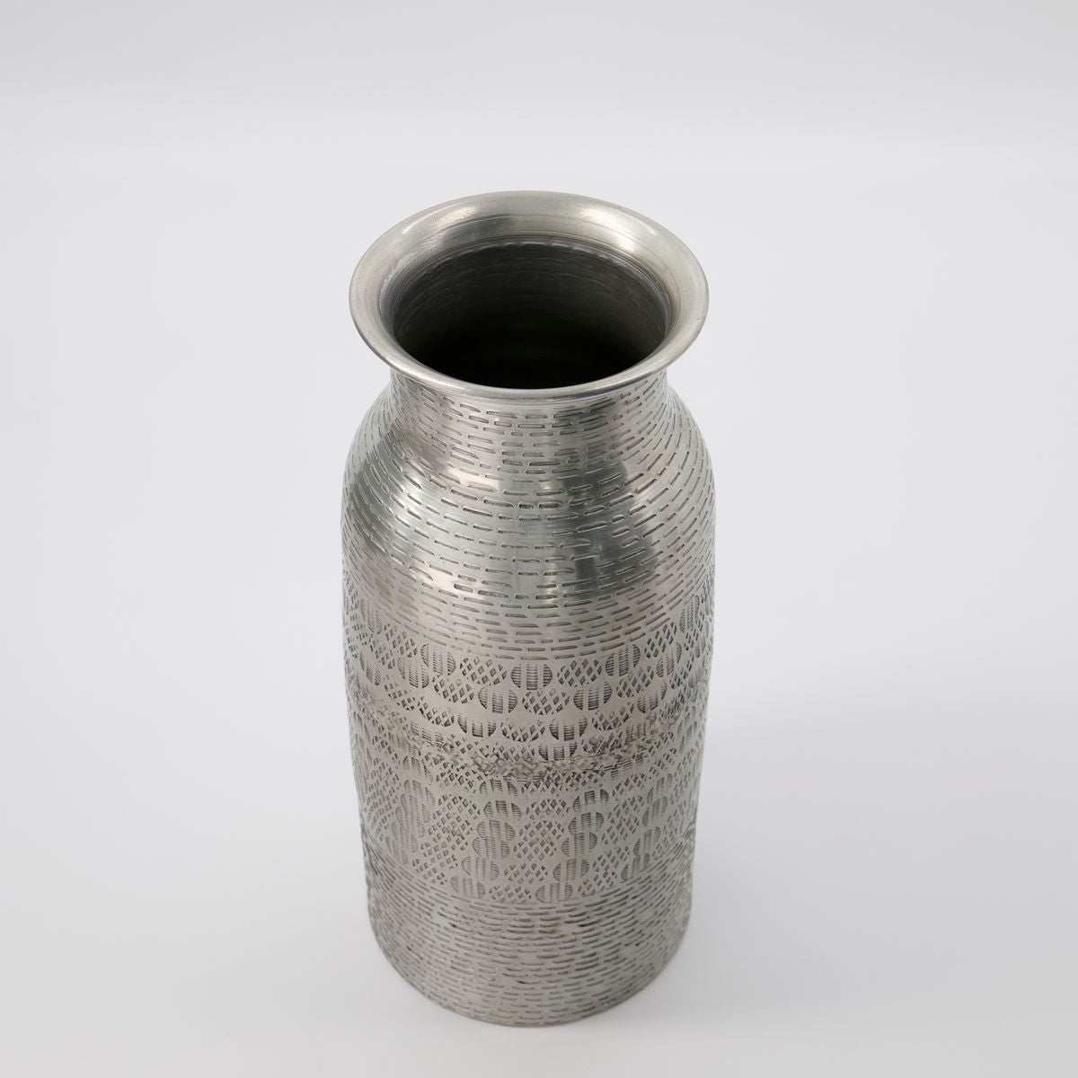 House Doctor - Vase, Hdfenja, Antique Silver