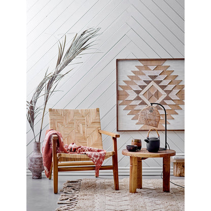 Creative Collection Giuseppa Plaid, Brun, Bomuld - Creative Collection - DesignGaragen.dk