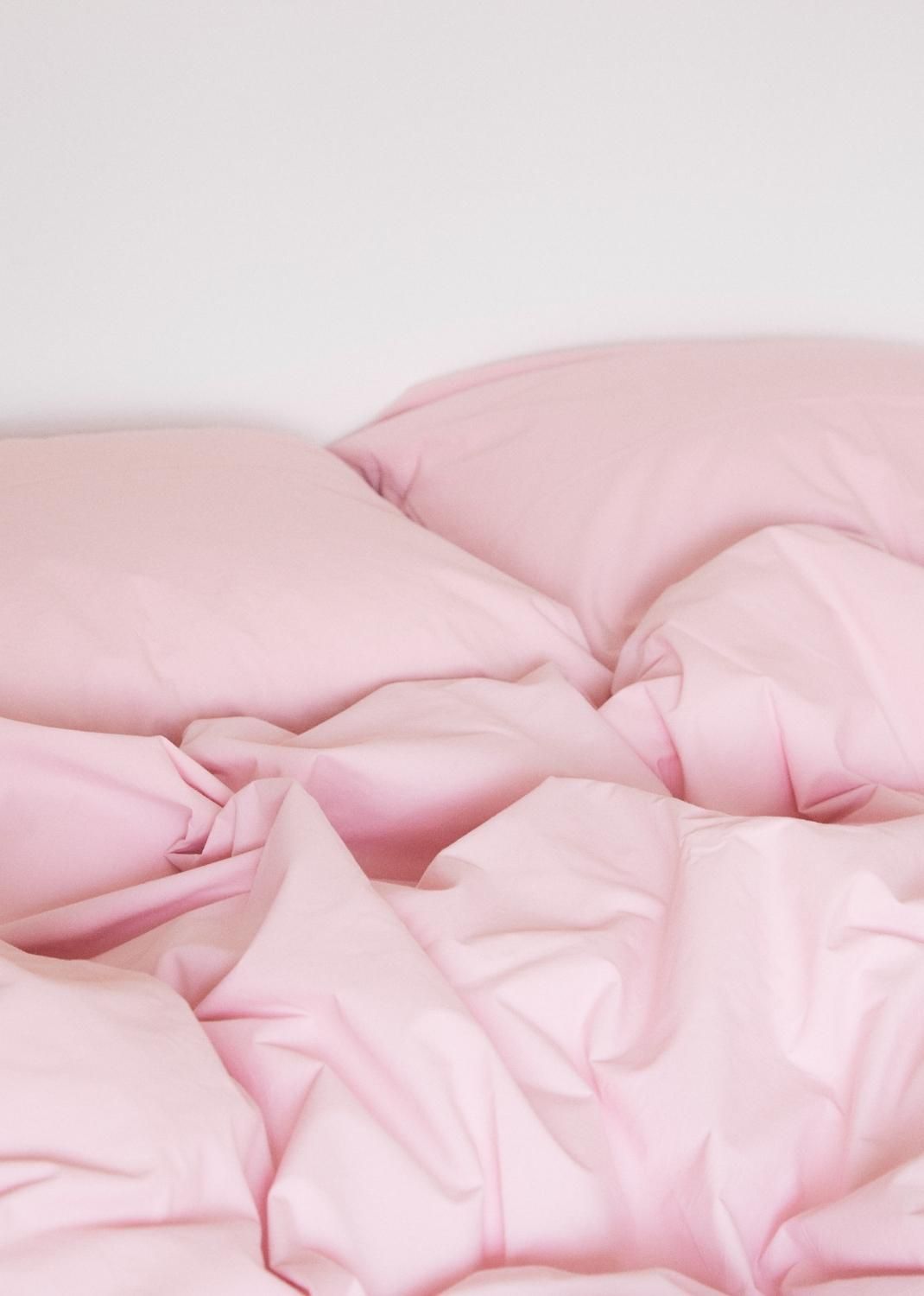 Sekan Studio Cotton Percale Bed Set - Pink