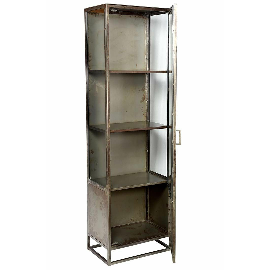 Trademark Living Connery display cabinet with one door