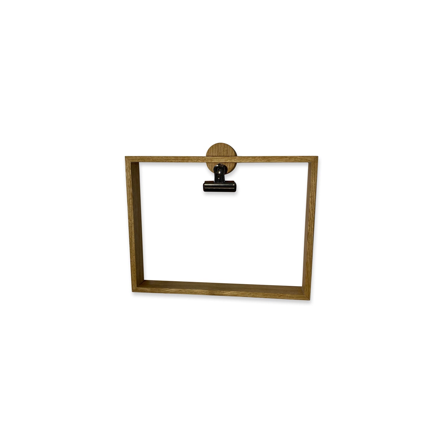 Langbo A5 Frame - Natural Oiled Oak / Brass