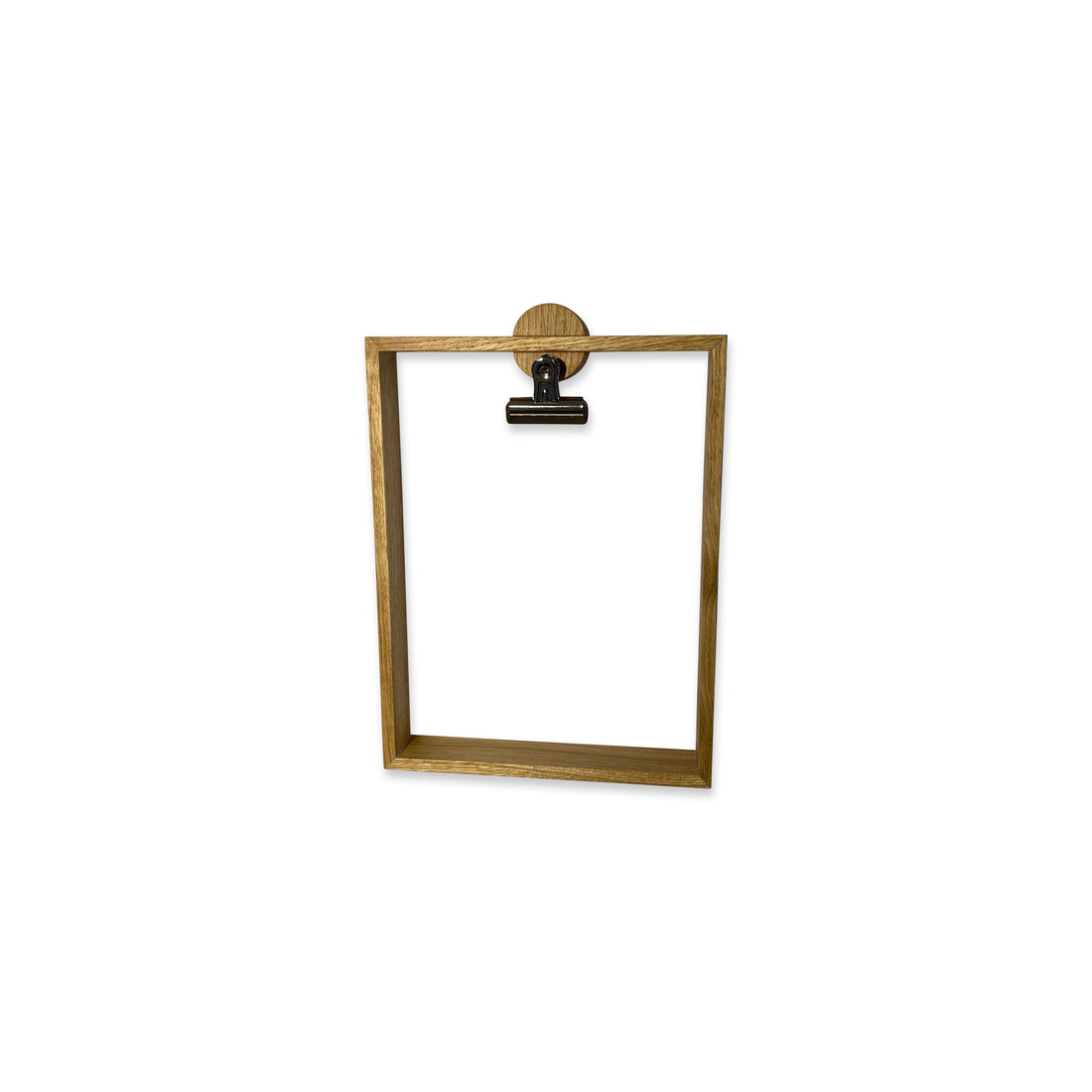 Langbo A5 Frame - White Oiled Oak / Brass
