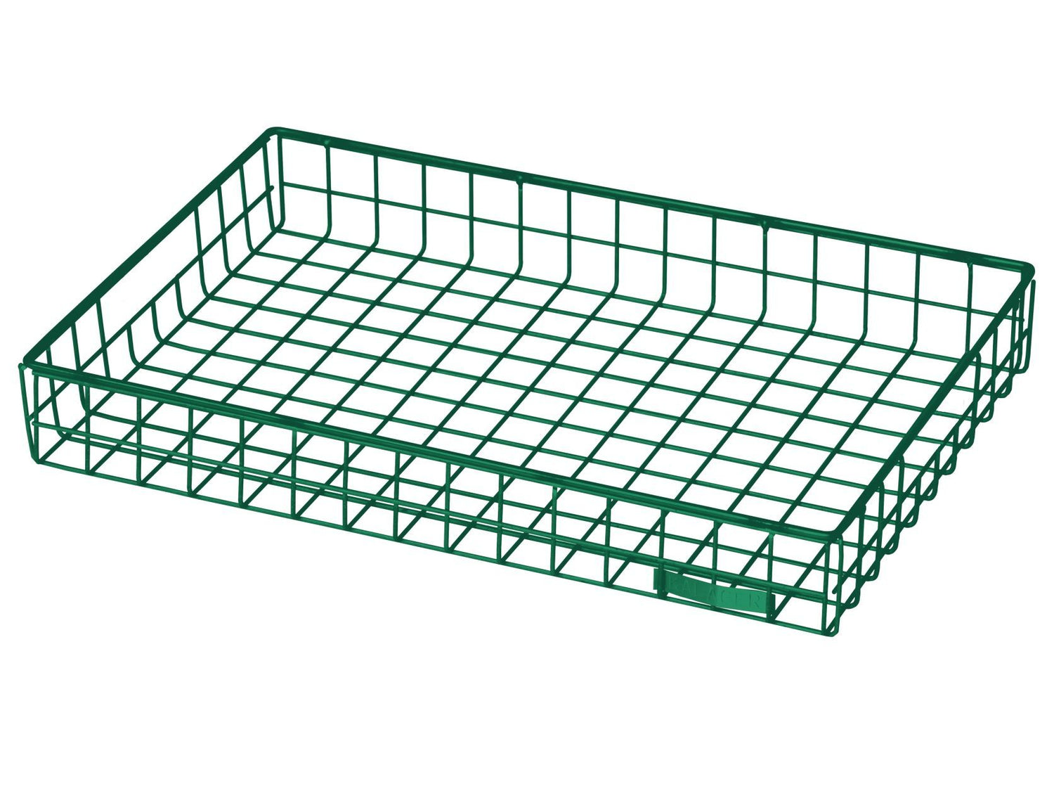 Kalager design wire tray, between, signal green