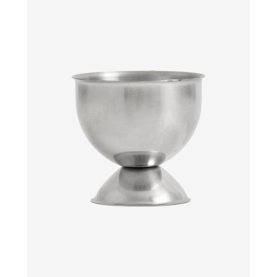 Stainless steel egg cup - gray/silver