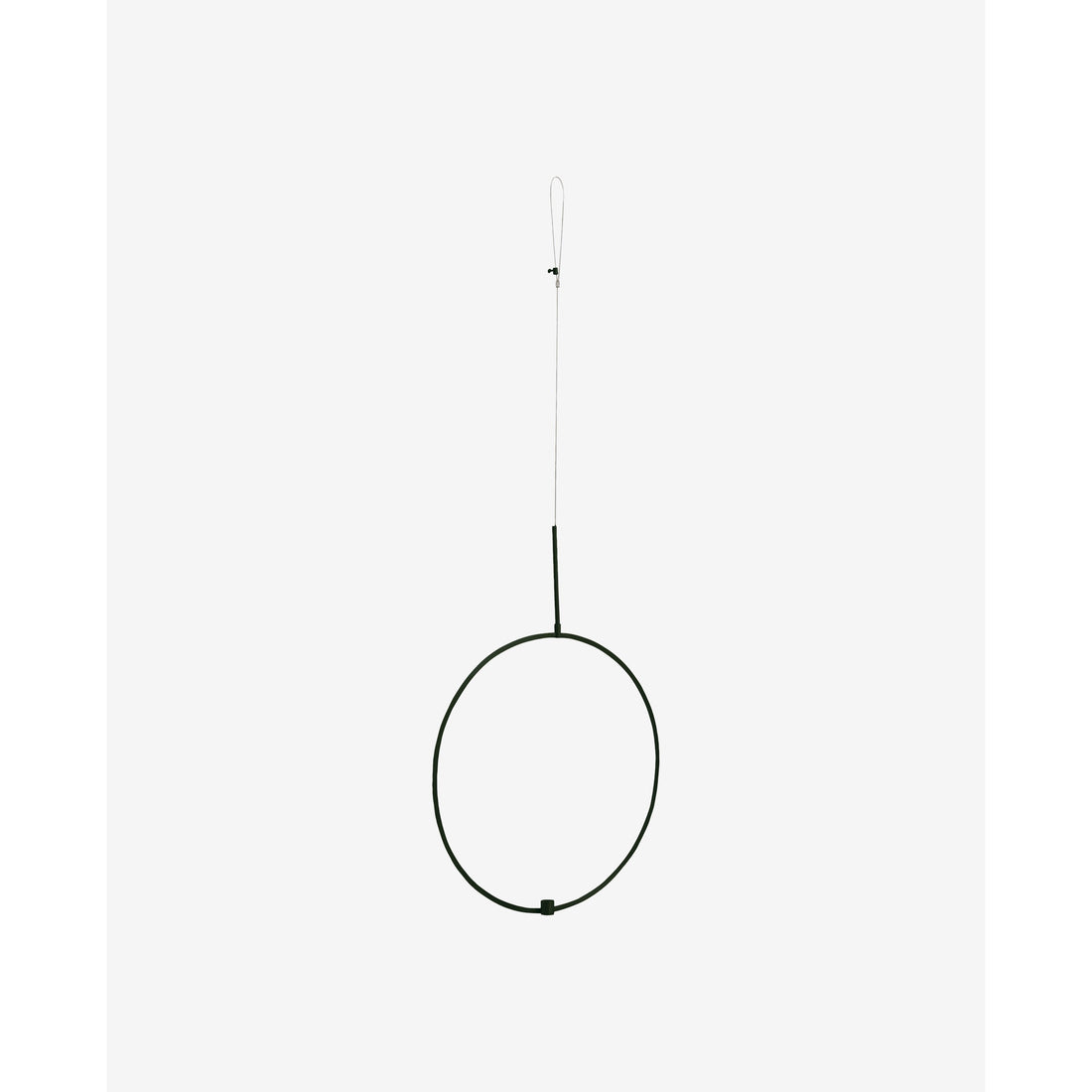 Cirkel lysestage til ophæng - ø52 cm - sort - Nordal - DesignGaragen.dk