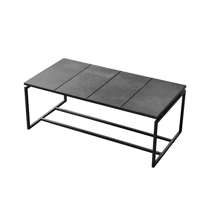 MUUBS - Coffee table Austin Long - Black - B: 120xH: 45XD: 60 cm