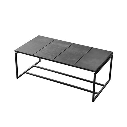 MUUBS - Coffee table Austin Long - Black - B: 120xH: 45XD: 60 cm