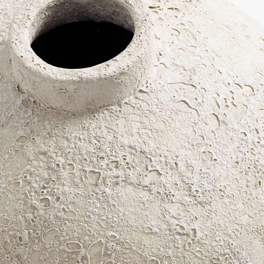 Krukke Luna Grey 60 - grå - Terracotta - H: 60 Ø: 35 cm - Muubs - DesignGaragen.dk