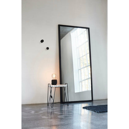 Knage Crust S - Mat sort - Lava sten - W: 6 H: 6 D: 6 cm - Muubs - DesignGaragen.dk
