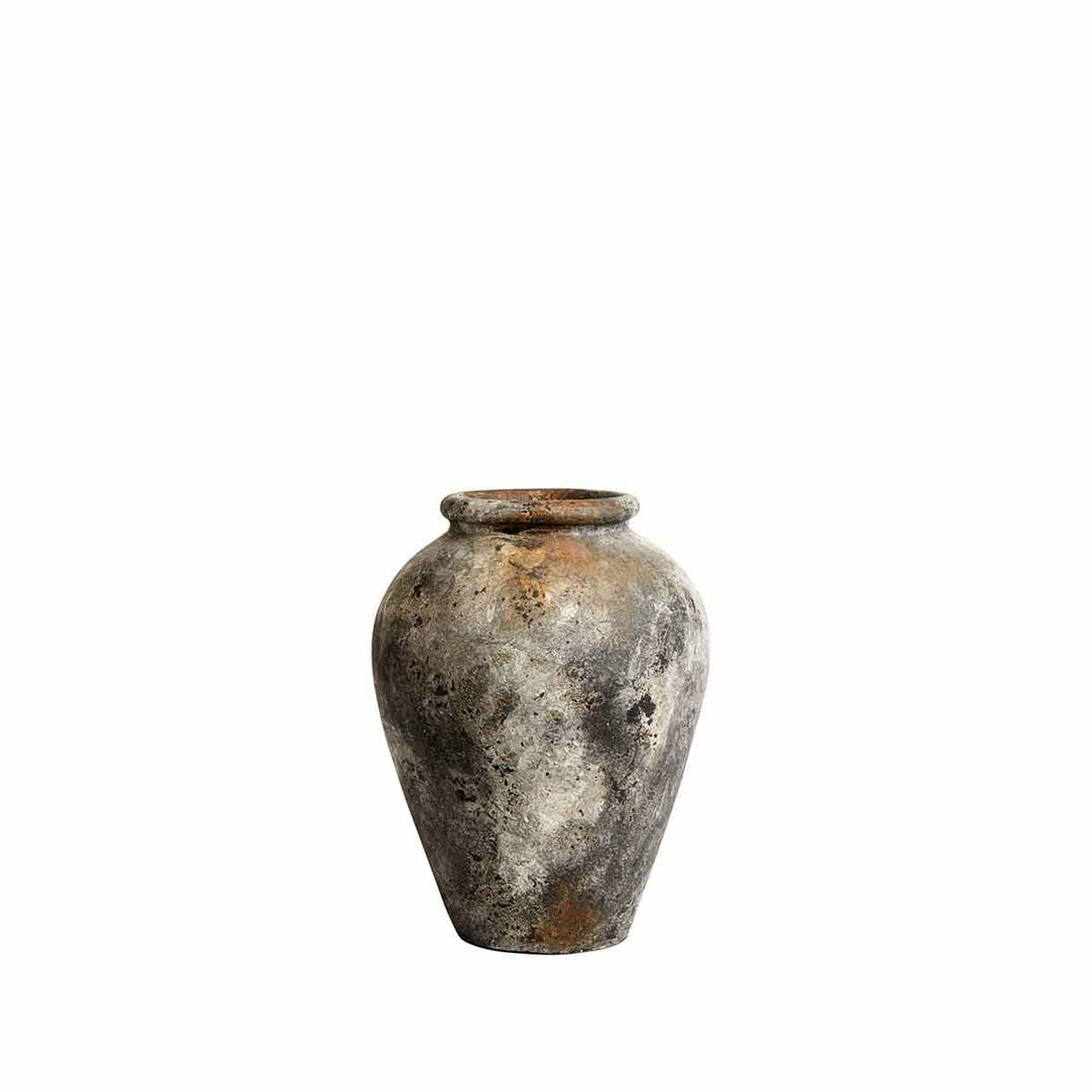 Krukke Echo 50 - Rustgrå - Terracotta - H: 50 Ø: 37 cm - Muubs - DesignGaragen.dk