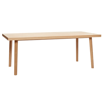Hübsch - Bord, egetræ, sildeben, FSC, natur - 200x100xh75cm - Hübsch - DesignGaragen.dk