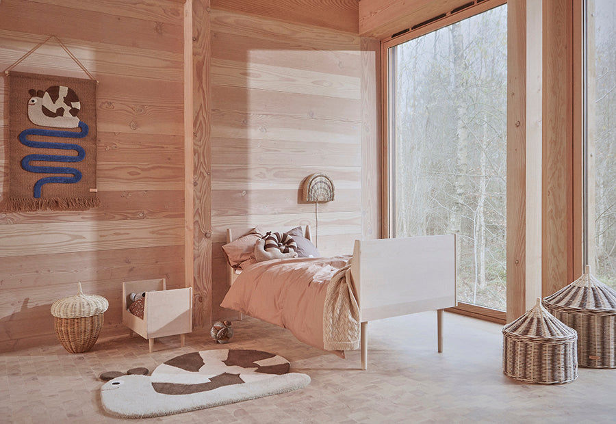 Oyoy Mini Lana Baby blanket - Off White / Melange